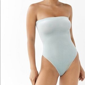 Out From Under MJ Velvet Luxe Tube Top Bodysuit